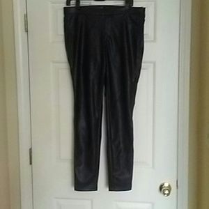 Faux Leather Pants